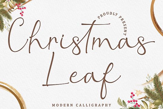 Christmas Leaf