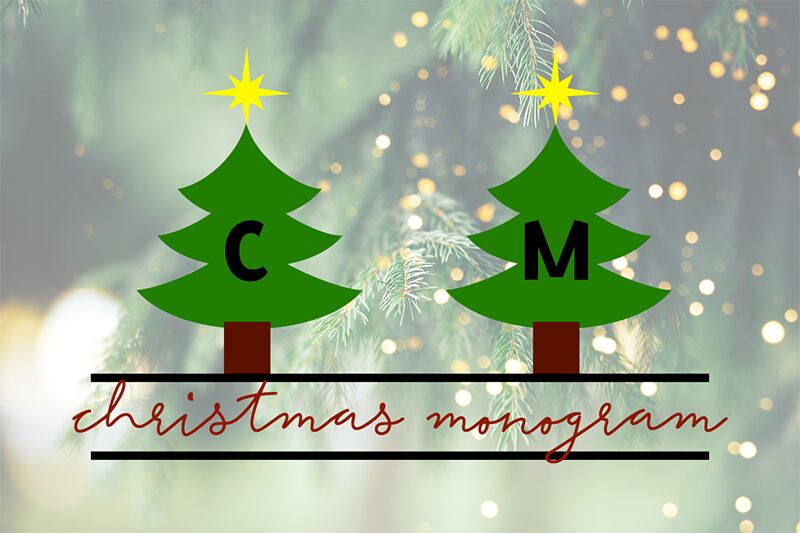 Christmas Monogram