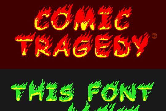 Comic Tragedy