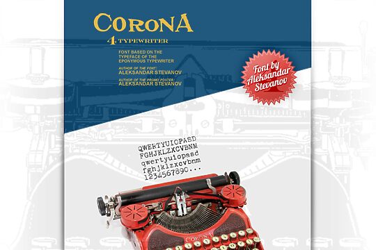 Corona 4 Typewriter