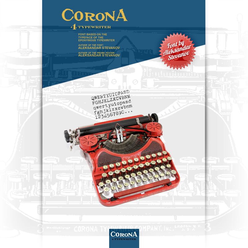 Corona 4 Typewriter