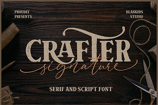 Crafter Signature Serif