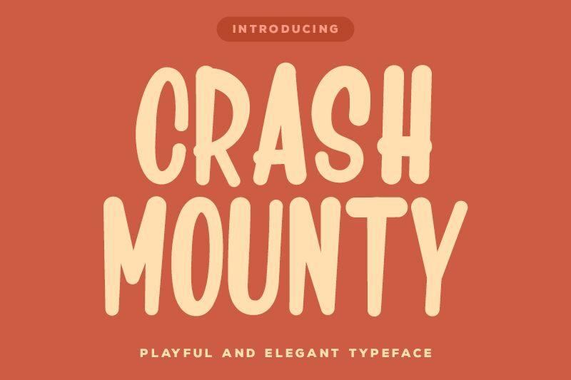 Crash Mounty Font | FontPicks - download free fonts