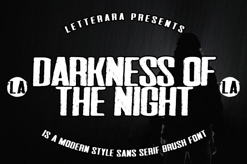 Darkness of the night