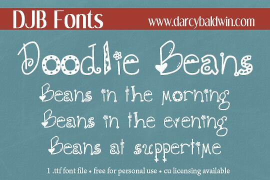 DJB Doodlie Beans