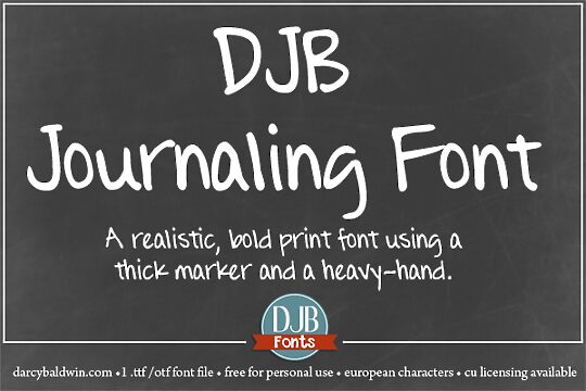 DJB Journaling