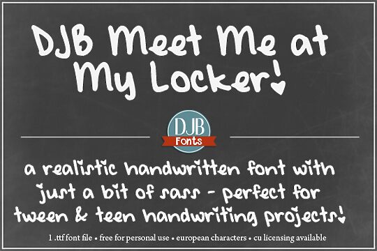 DJB Meet Me at My Locker