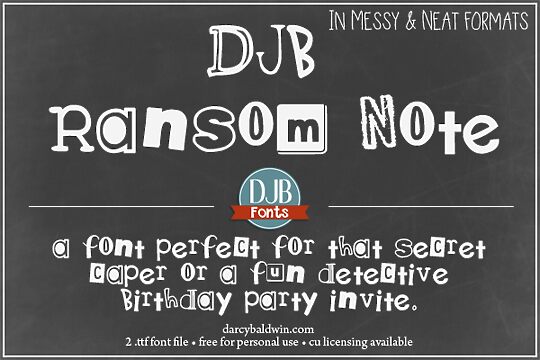 DJB Ransom Note