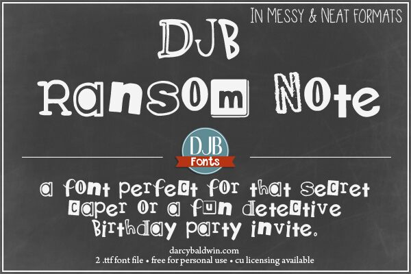 DJB Ransom Note