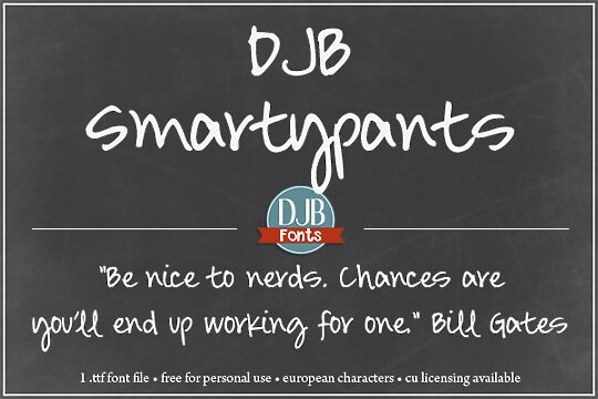 DJB Smarty Pants