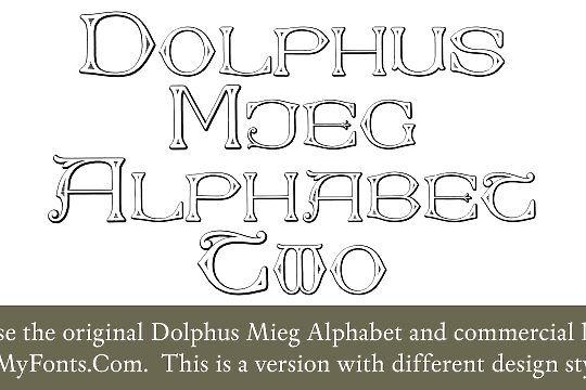 Dolphus-Mieg Alphabet Two