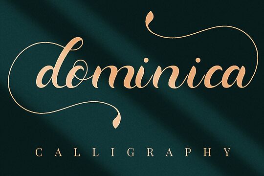 Dominica Calligraphy