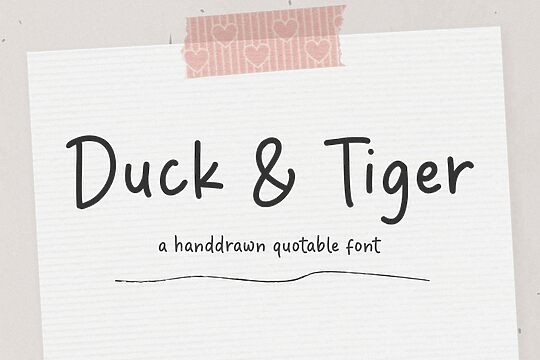 Duck & Tiger