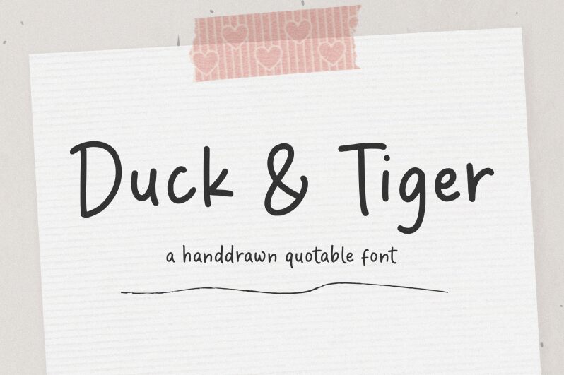 Duck & Tiger