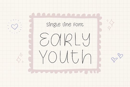 Early Youth Single Line