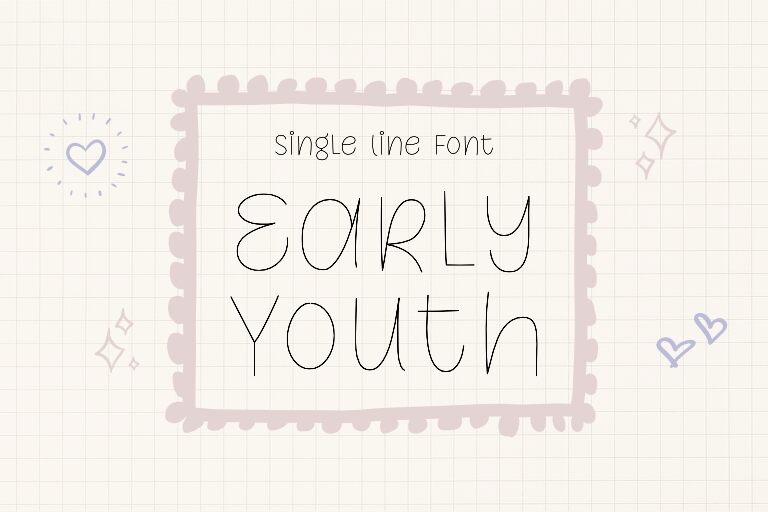 Early Youth Single Line