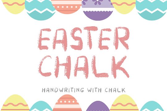 Easter Chalk