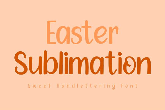 Easter Sublimation