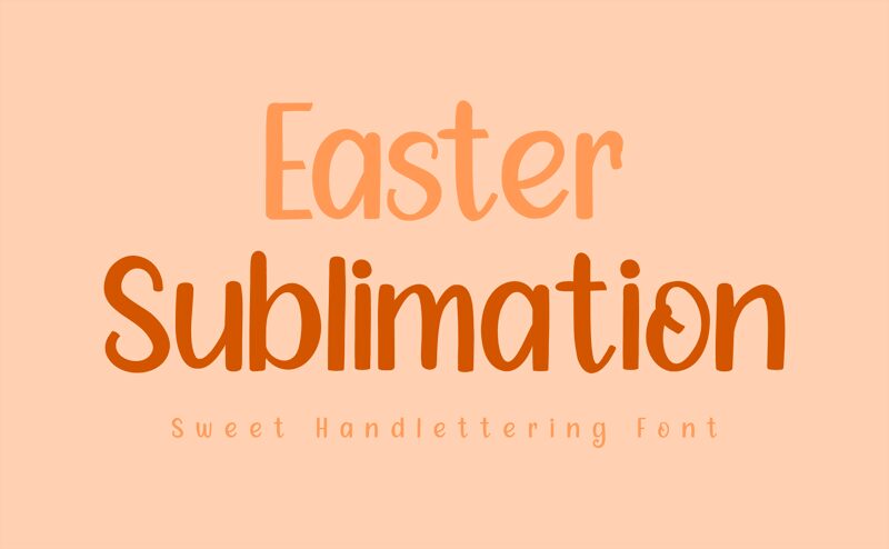 Easter Sublimation