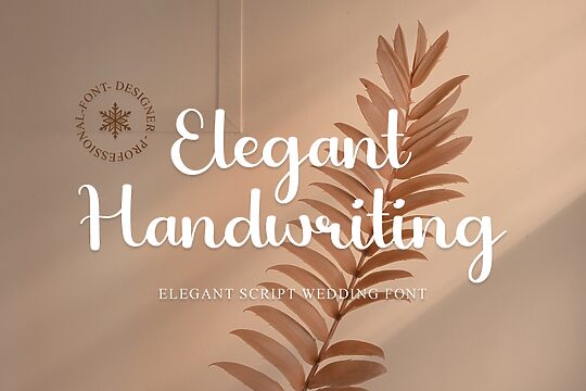 Elegant Handwriting