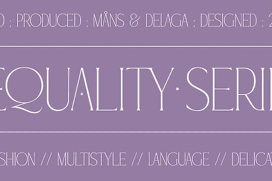 Equality Serif