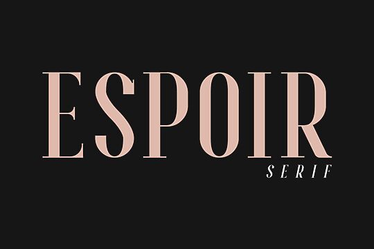 Espoir Serif