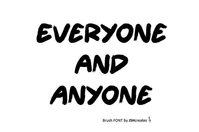 Everyone and Anyone