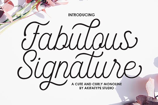 Fabulous Signature