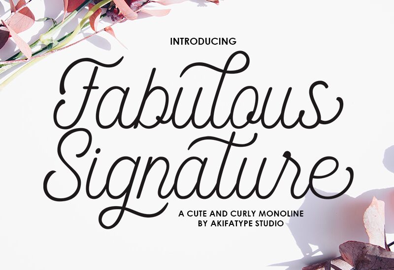 Fabulous Signature