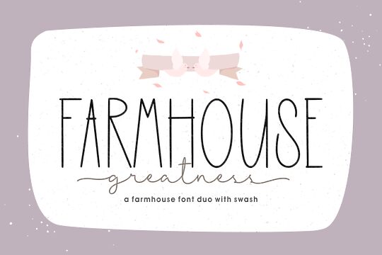 Farmhouse Greatness Tall