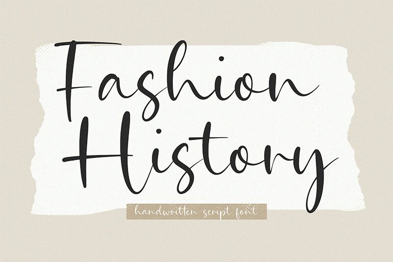 Fashion History