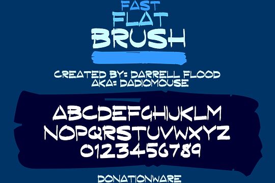 Fast Flat Brush