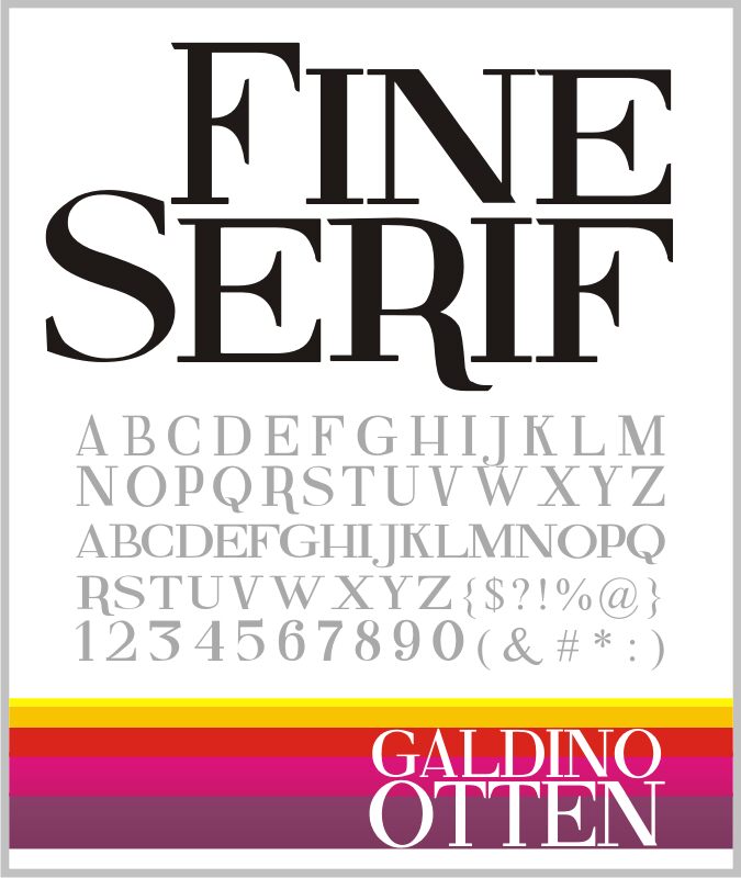 Fine Serif