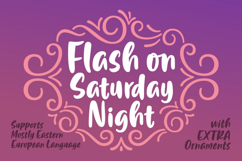 Flash on Saturday Night