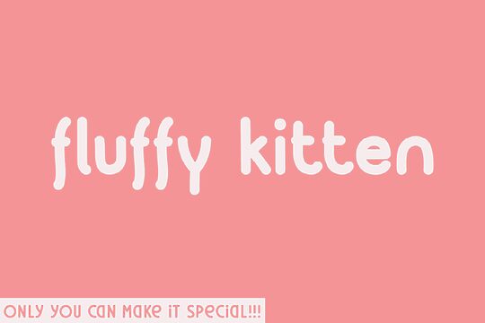 Fluffy Kitten