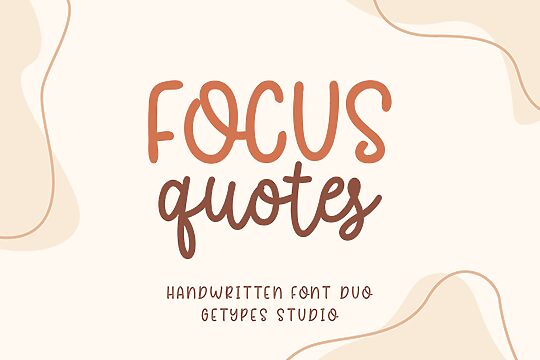 Focus Quotes Script