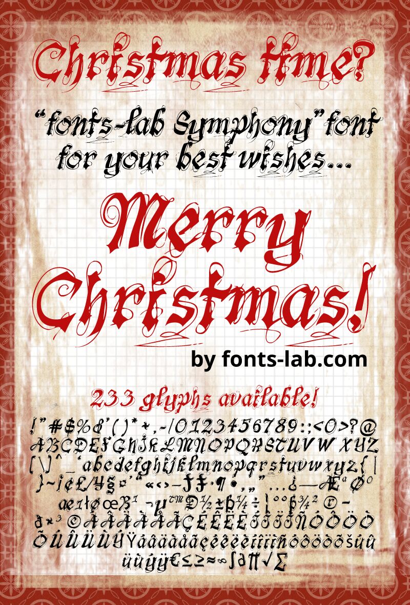 Fonts-Lab Symphony