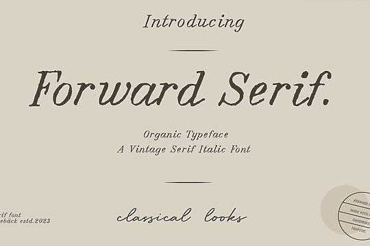 Forward Serif