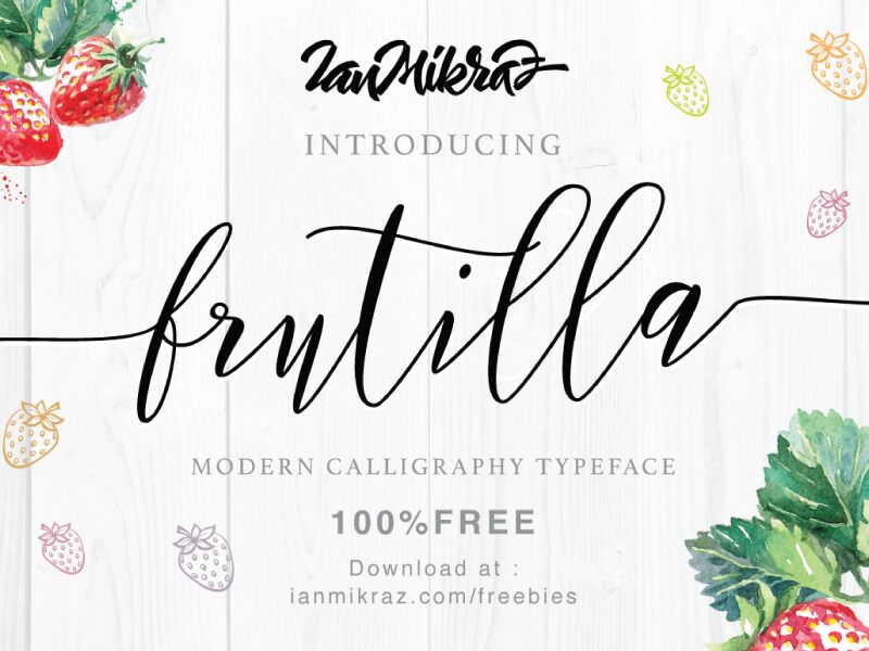 Frutilla Script