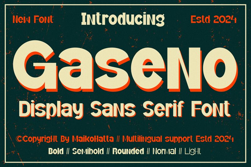 Gaseno Rounded