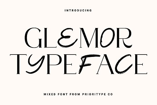 Glemor Typeface