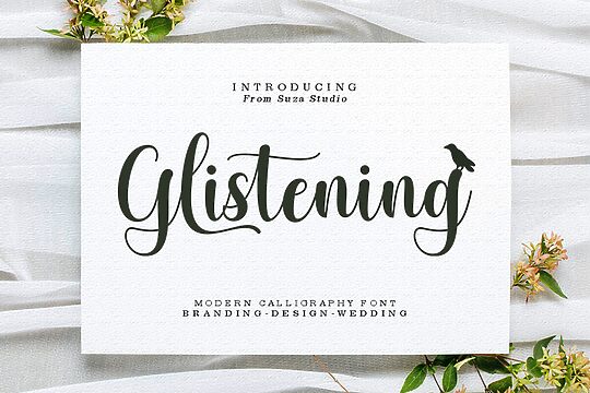 Glistening Script