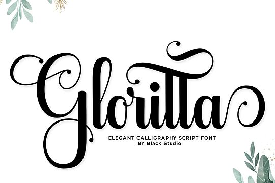 Gloritta Script