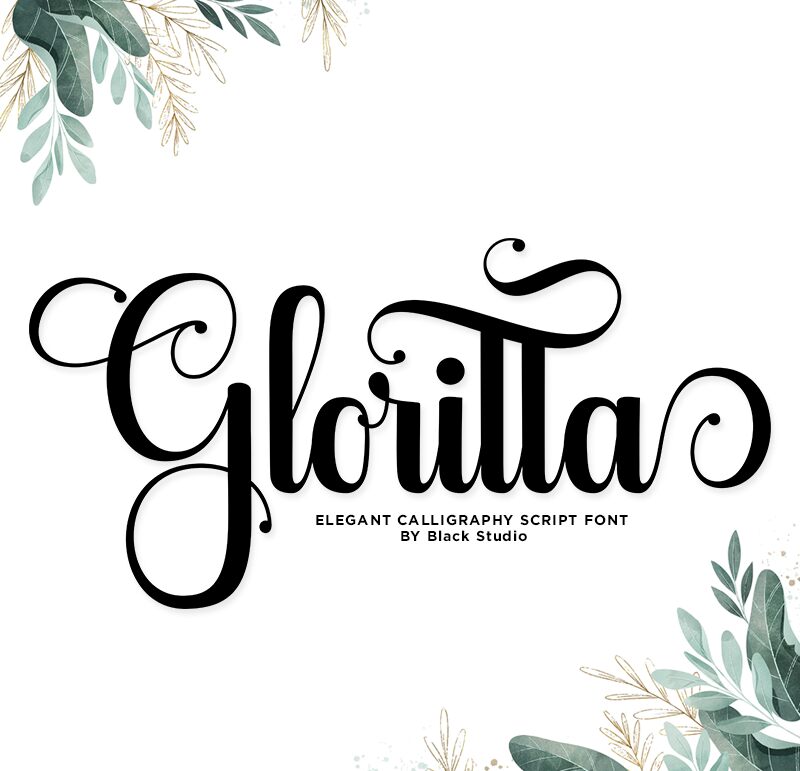 Gloritta Script