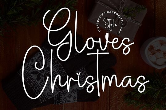 Gloves Christmas