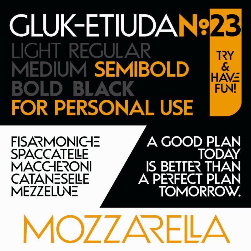 Gluk Etiuda No23