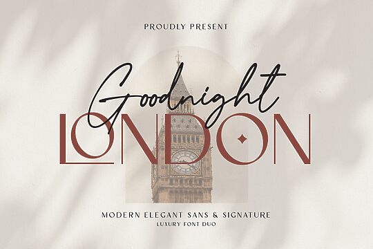 Goodnight London Sans