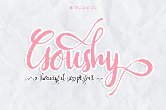 Goushy Script