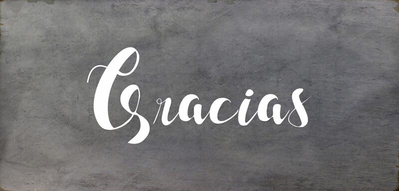 Gracias Script Font | FontPicks - download free fonts