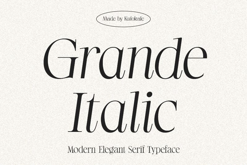 Grande Italic